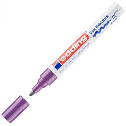 pack-de-10-unidades-edding-marcador-permanente-tinta-opaca-750-violeta