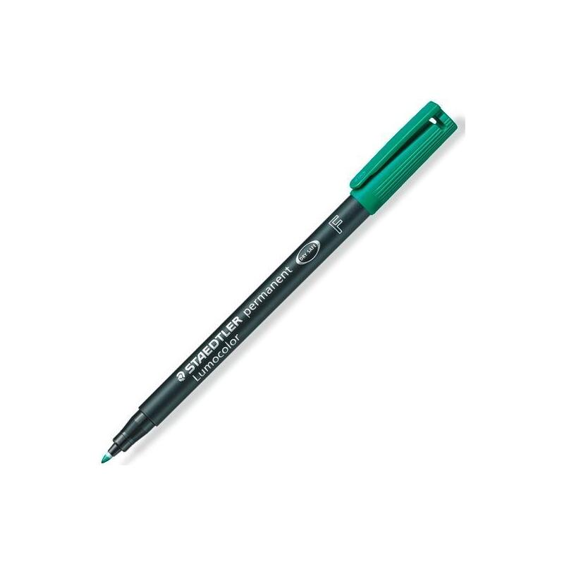 pack-de-10-unidades-staedtler-rotulador-permanente-lumocolor-318-f-verde