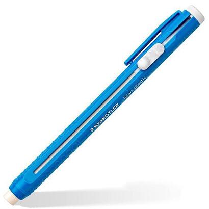 pack-de-10-unidades-staedtler-portagomas-mars-plastic-con-clip-goma-de-recarga-azul