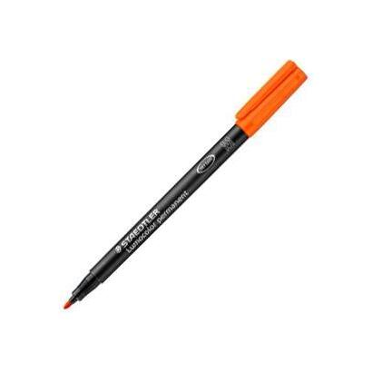 pack-de-10-unidades-staedtler-rotulador-permanente-lumocolor-317-m-naranja