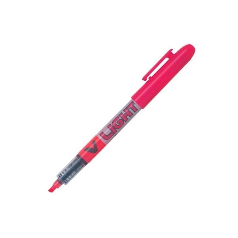 pack-de-12-unidades-pilot-marcador-fluorescente-v-light-rosa-fluor