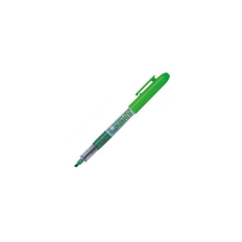 pack-de-12-unidades-pilot-marcador-fluorescente-v-light-verde-fluor