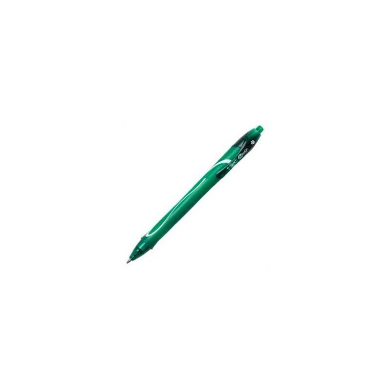 pack-de-12-unidades-bic-boligrafo-tinta-de-gel-retractil-gel-ocity-quick-dry-verde