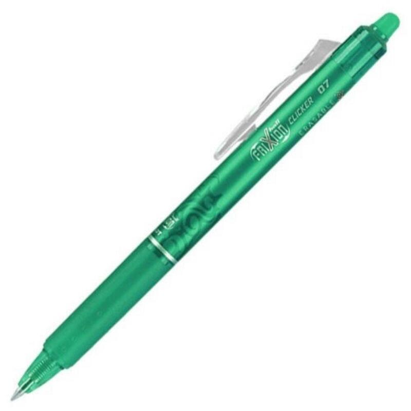 pack-de-12-unidades-pilot-boligrafo-borrable-frixion-clicker-verde