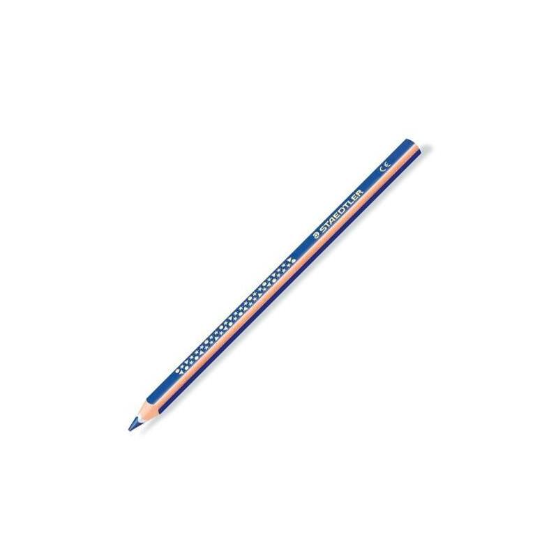 pack-de-12-unidades-staedtler-lapices-de-color-triangulares-jumbo-noris-azul