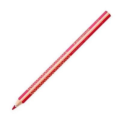 pack-de-12-unidades-staedtler-lapices-de-color-triangulares-jumbo-noris-rosa