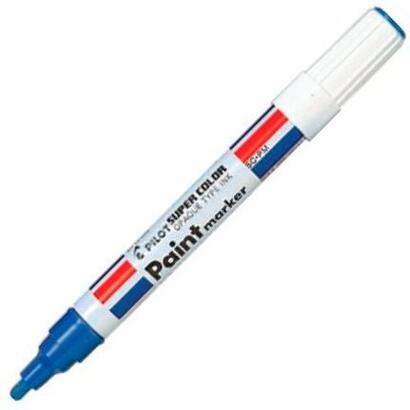 pack-de-12-unidades-pilot-marcador-permanente-sc-pm-uso-industrial-punta-redonda-azul