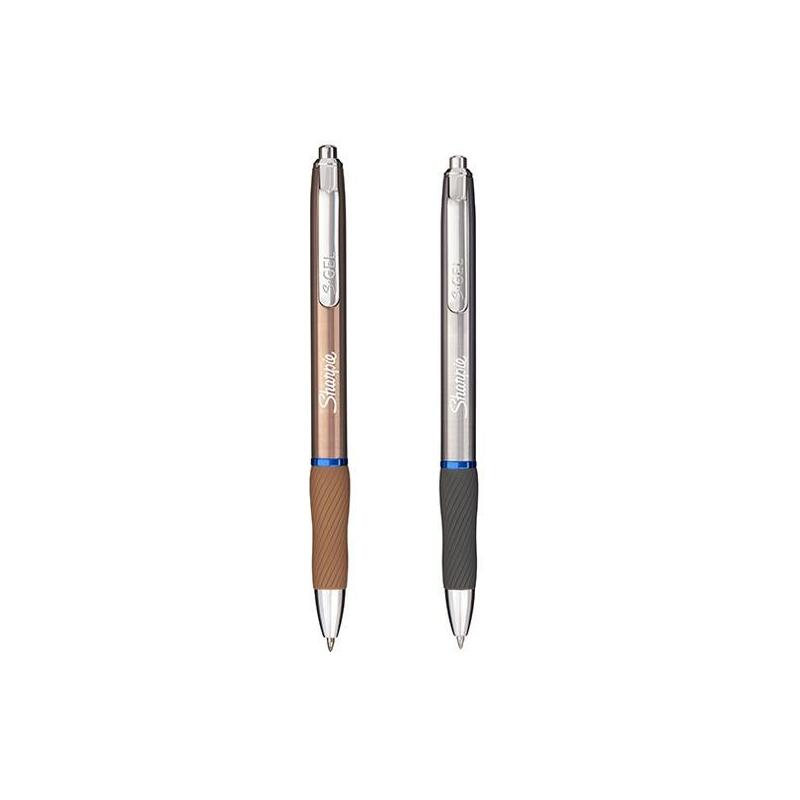 pack-de-12-unidades-sharpie-boligrafo-sgel-metallic-surtidos-cuerpo-plateado-cobre-07mm-gel-azul
