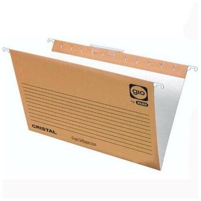 pack-de-25-unidades-gio-carpeta-colgante-visor-corto-cristal-folio-lomo-v-kraft-bicolor
