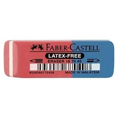 pack-de-40-unidades-faber-castell-goma-de-borrar-biselada-mixta-para-grafito-y-tinta-azulrojo