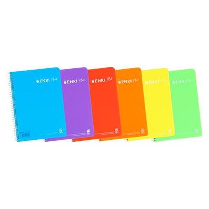 pack-de-5-unidades-enri-cuaderno-espiral-80-hojas-90gr-5x5-cm-tapa-plastico-cuarto-surtidos