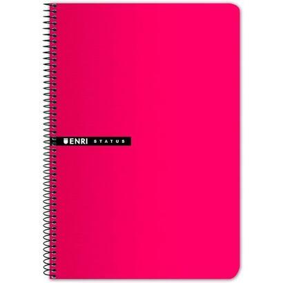 pack-de-5-unidades-enri-cuaderno-espiral-100h-folio-tdura-4x4-rojo