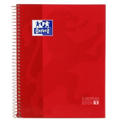 pack-de-5-unidades-oxford-cuaderno-europeanbook-1-a5-80h-5x5mm-textradura-rojo