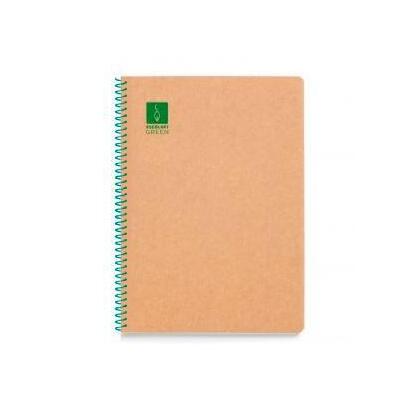 pack-de-5-unidades-escolofi-cuaderno-espiral-green-50h-a5-80gr-liso-reciclado-verde