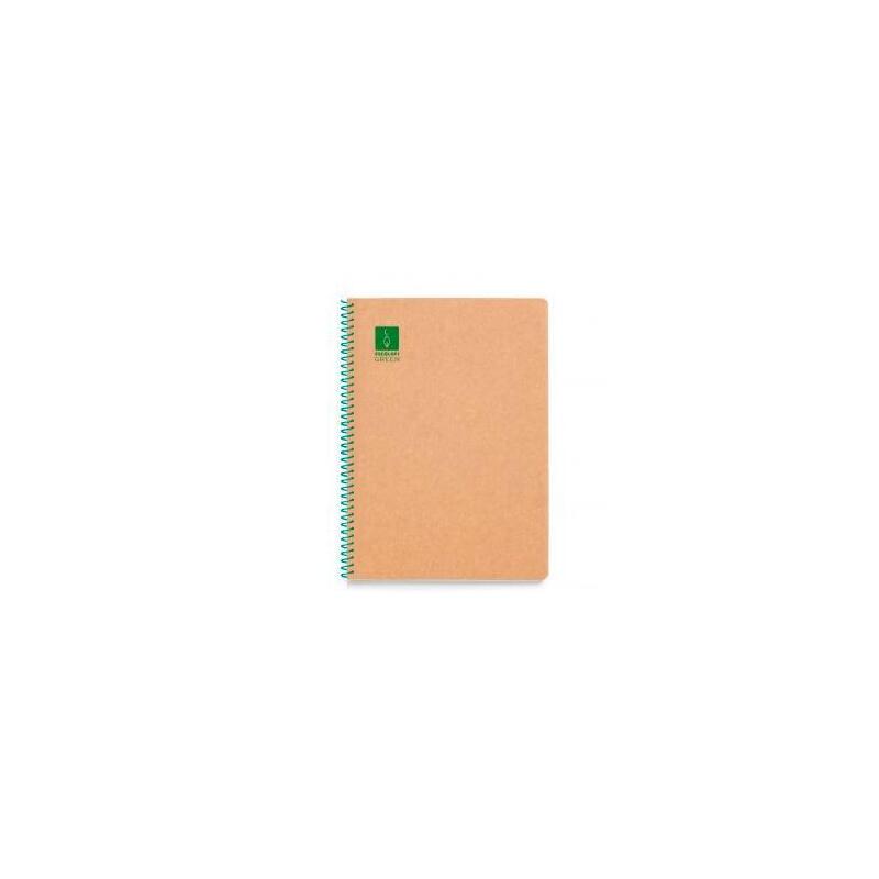 pack-de-5-unidades-escolofi-cuaderno-espiral-green-50h-a5-80gr-liso-reciclado-verde