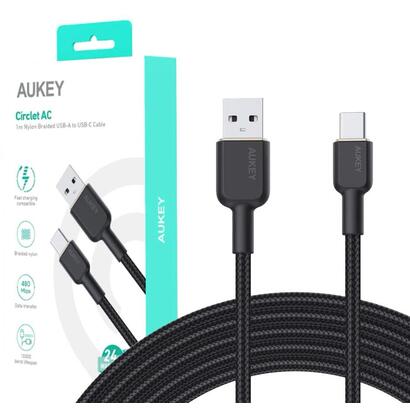 aukey-cb-nac1-cable-usb-c-type-c-power-delivery-pd-60w-3a-1m-nylon-negro
