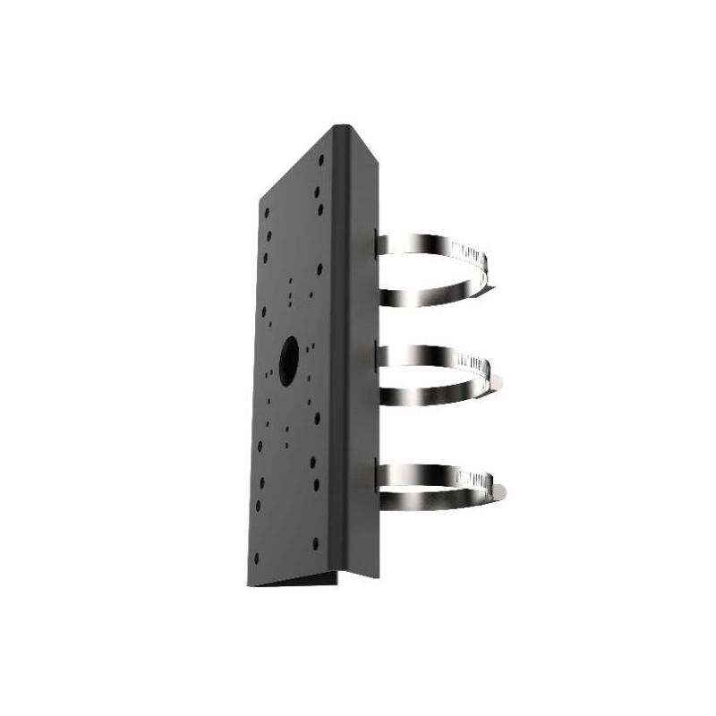 hikvision-soporte-poste-vertical-f67mm-negro