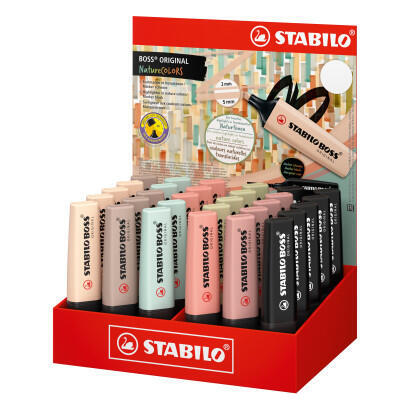 stabilo-boss-naturecolors-expositor-de-30-marcadores-trazo-entre-2-y-5mm-tinta-con-base-de-agua-colores-siena