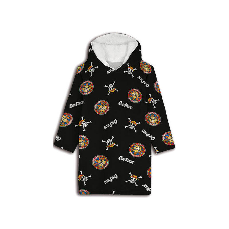 bata-sudadera-oversize-one-piece-coral-infantil