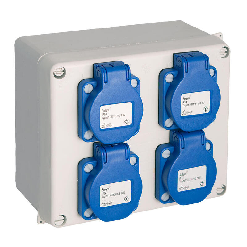 caja-estanca-montada-165x135x70-mm-con-4-bases-schuko-2pt-16a-250v-ip54-817-42p-solera