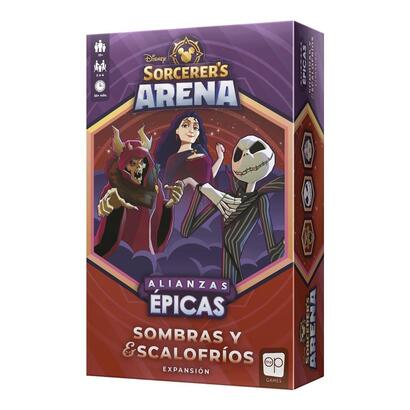 juego-de-mesa-disney-sorcerer-arena-sombras-y-escalofrios-expansion-edad-recomendada-13-anos