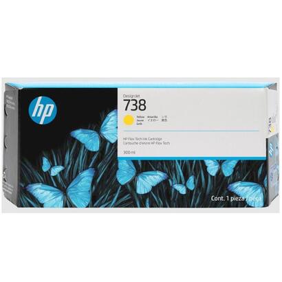 tinta-hp-lf-738-676m8a-amarillo-designjet-t850-t950-300ml-upc-0196548336180