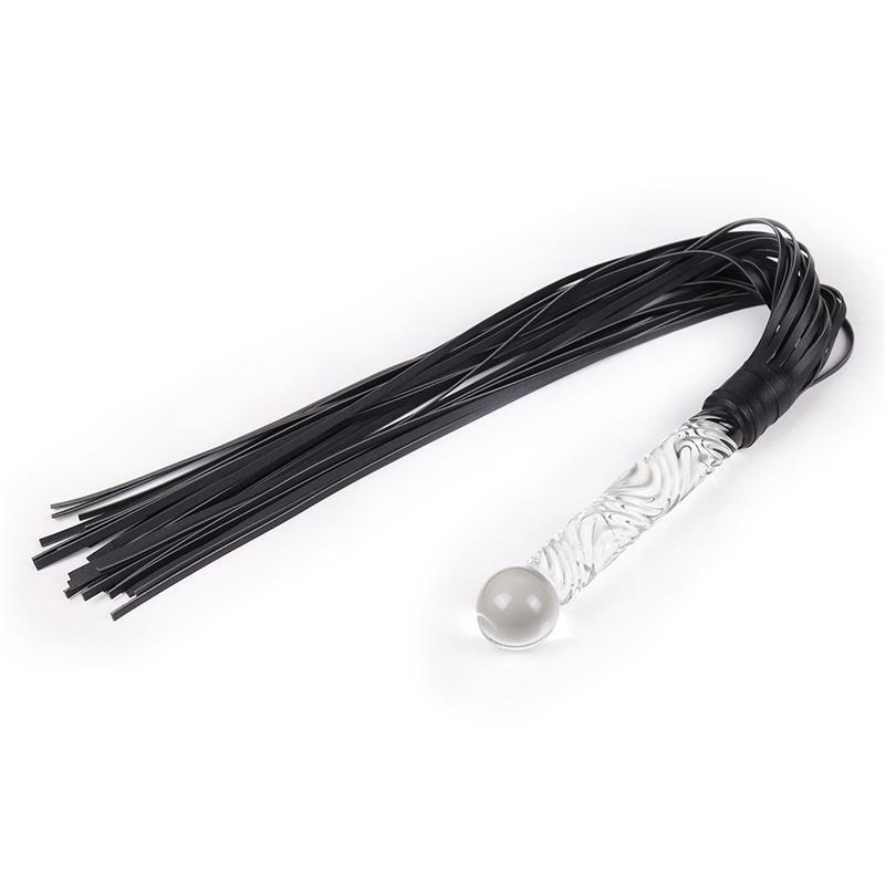 flogger-con-mango-de-cristal-70-cm flogger-con-mango-de-cristal-70-cm