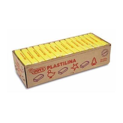 pack-de-15-unidades-jovi-plastilina-en-pastilla-de-350gr-unicolor-amarillo