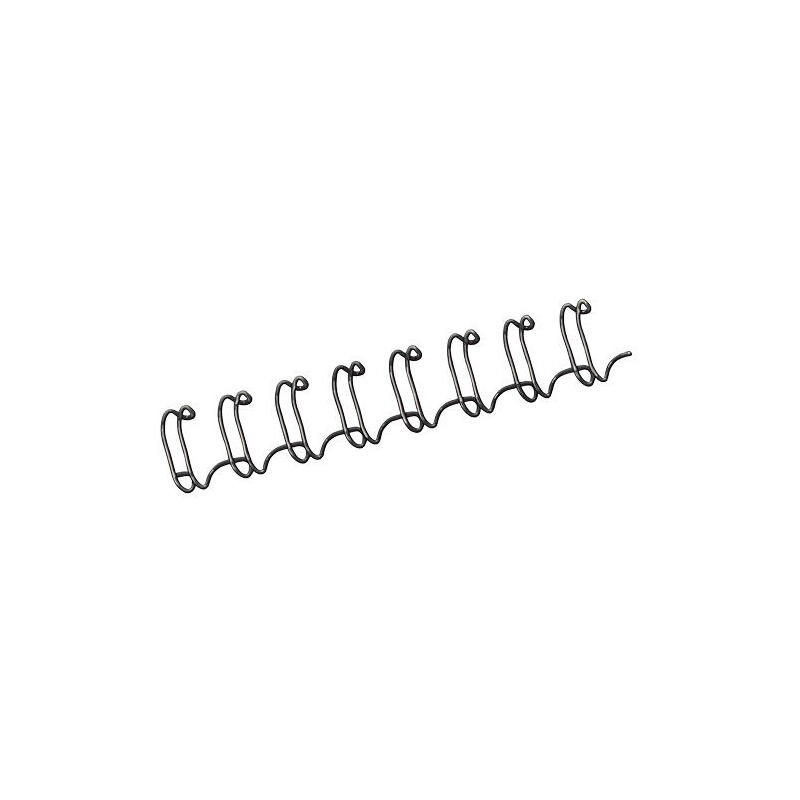 fellowes-wire-pack-de-100-espirales-dobles-metalicas-10mm-hasta-80-paginas-color-negro