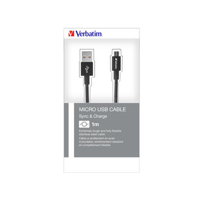 verbatim-micro-usb-cable-sync-charge-100cm-black