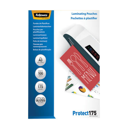fellowes-pack-100-fundas-plastificar-175-mic-brillo-a3