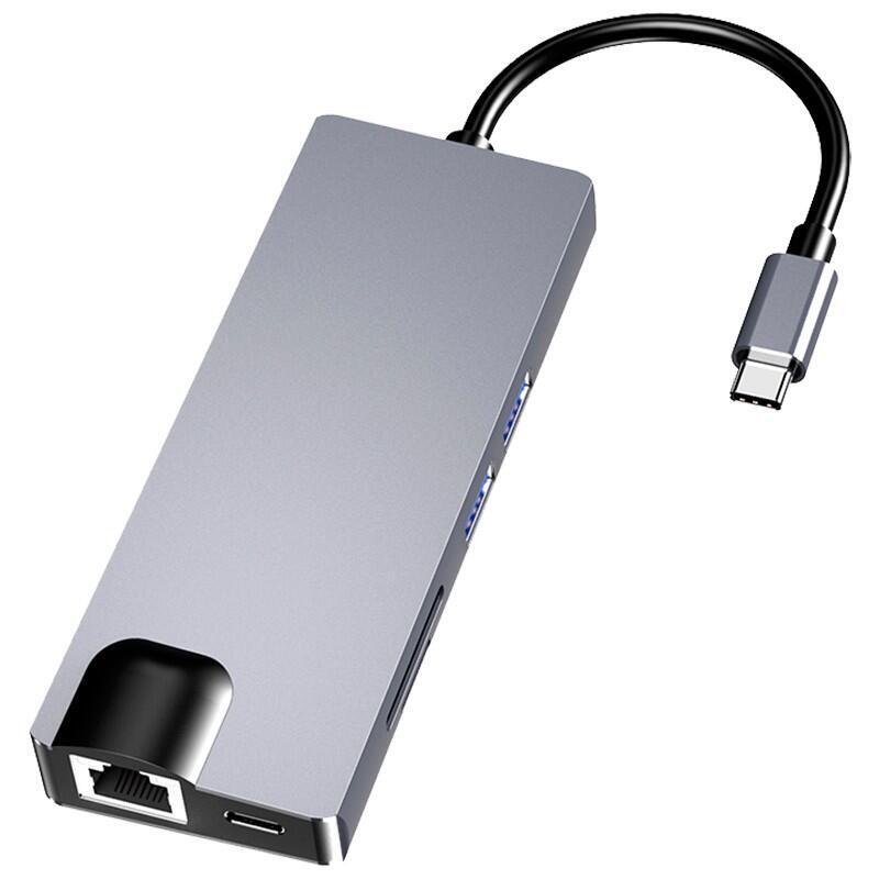 hub-usb-c-8-en-1-con-hdmi-vga-2x-usb-30-usb-c-pd-sdtf-rj45-1000-mbps