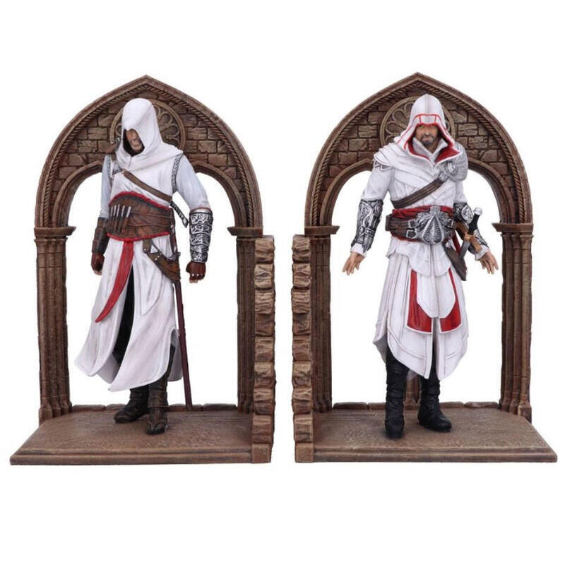 assassin-s-creed-sujetalibros-altair-y-ezio-24cm