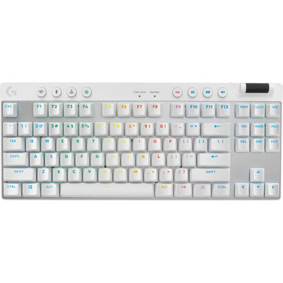 teclado-ingles-logitech-g-pro-x-tkl-lightspeed-tactile-blanco