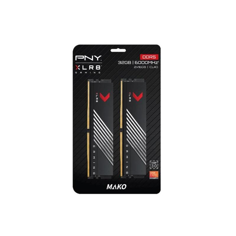 memoria-ddr5-32gb-6000mhz-pny-xlr8-gaming-mako-cl40-13v-disipador-kit-2x16gb