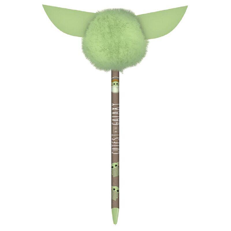 pack-de-10-unidades-boligrafo-pom-pom-yoda-the-mandalorian-star-wars