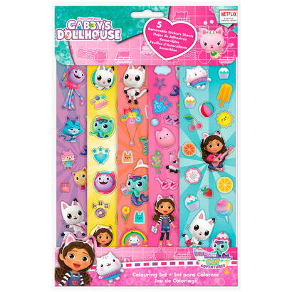 pack-de-24-unidades-set-pegatinas-la-casa-de-munecas-de-gabby