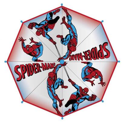 pack-de-4-unidades-paraguas-manual-burbuja-spiderman-marvel-45cm