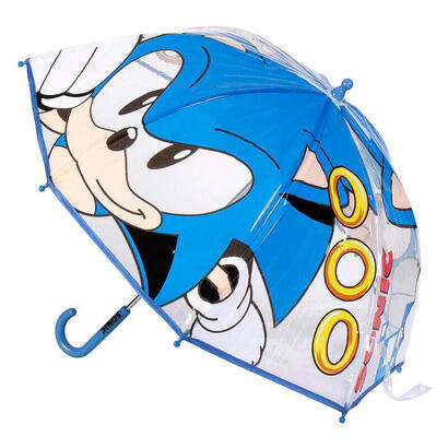 pack-de-4-unidades-paraguas-manual-burbuja-sonic-the-hedgehog-45cm