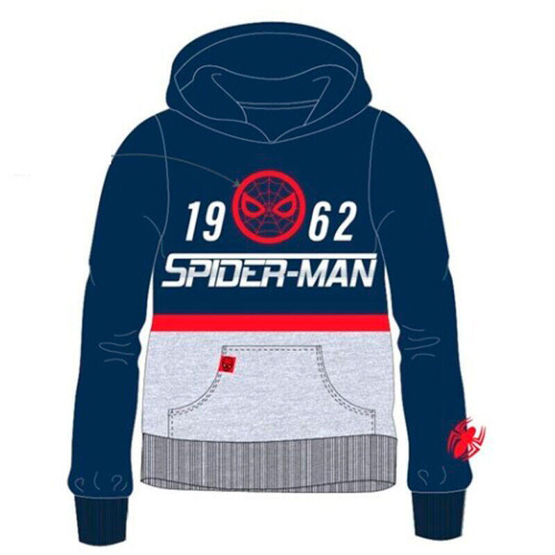 pack-de-5-unidades-sudadera-capucha-spiderman-marvel