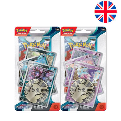 pack-de-16-unidades-blister-juego-cartas-coleccionables-paradox-rift-scarlet-violet-pokemon-ingles-surtido