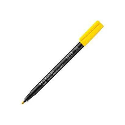 pack-de-10-unidades-staedtler-rotulador-permanente-lumocolor-317-m-amarillo