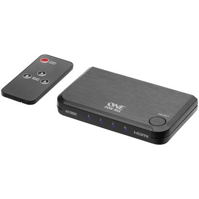 one-for-all-conmutador-hdmi-inteligente-sv1632-4k-conmutador-hdmi-negro-conmutador-hdmi-full-hd-sv1632