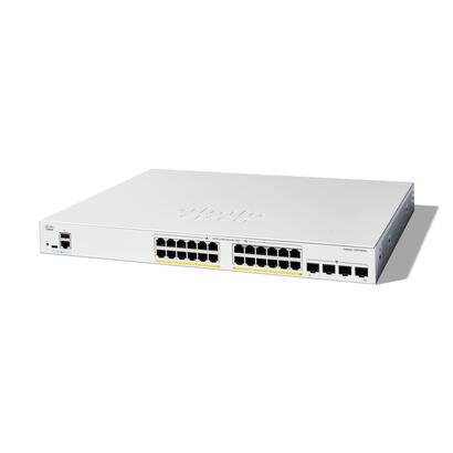 cisco-catalyst-1300-24fp-4g-conmutador-l3-gestionado-24-x-101001000-poe-4-x-gigabit-sfp-montaje-en-rack-poe-370-w