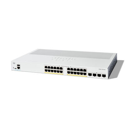 cisco-catalyst-1300-24p-4x-conmutador-l3-gestionado-24-x-101001000-poe-4-x-10-gigabit-sfp-montaje-en-rack-poe-195-w