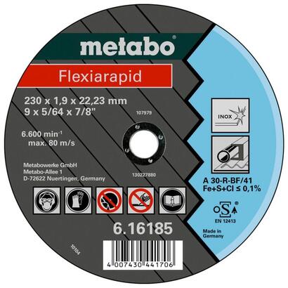 metabo-flexiarapid-150x16x222-inox