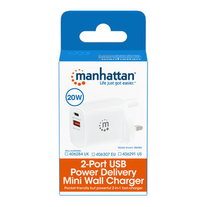 manhattan-406307-cargador-2-port-pd-usb-c-a-hchse-20w-blanco