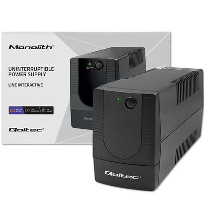 qoltec-53774-uninterruptible-power-supply-line-interactive-monolith-1000va-600w