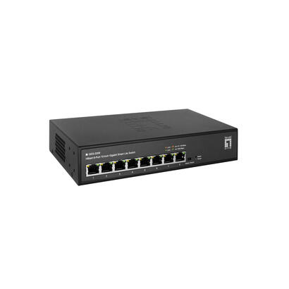 levelone-ges-2208-switch-gestionado-l2-gigabit-ethernet-101001000-negro