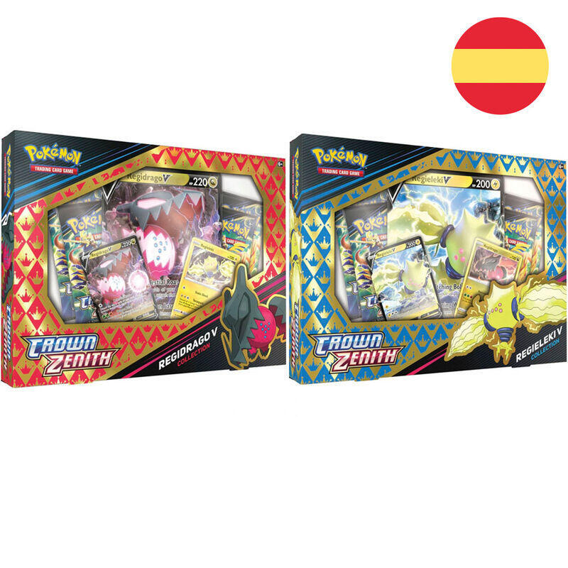 pack-de-6-unidades-blister-juego-cartas-coleccionables-crown-zenith-pokemon-surtido